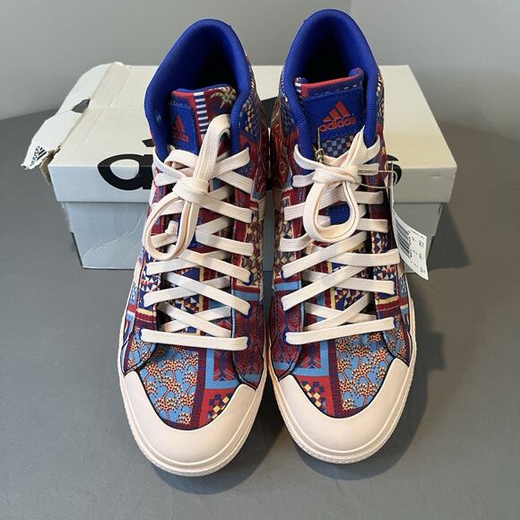 Adidas FARM Rio x Bravada 2.0 Platform Mid Womens 9.5 Skateboard Patchwork Quilt - Picture 2 of 8